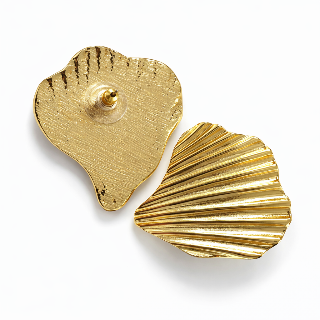 Gold island Earrings