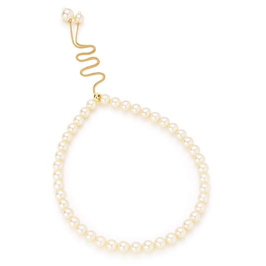 Pearl Lariat Necklace