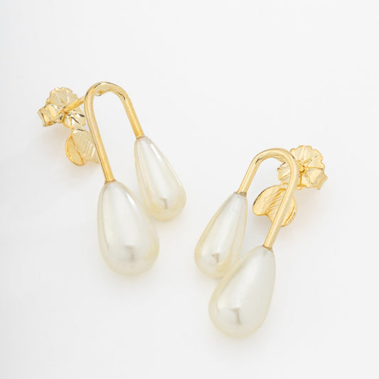 Anne- Double Baroque-style Pearl Pendant